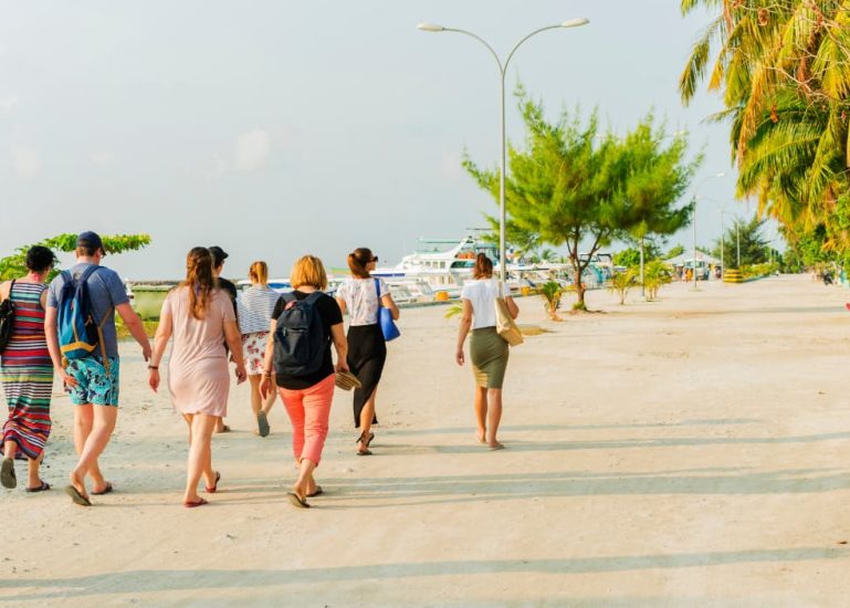 Tourist arival